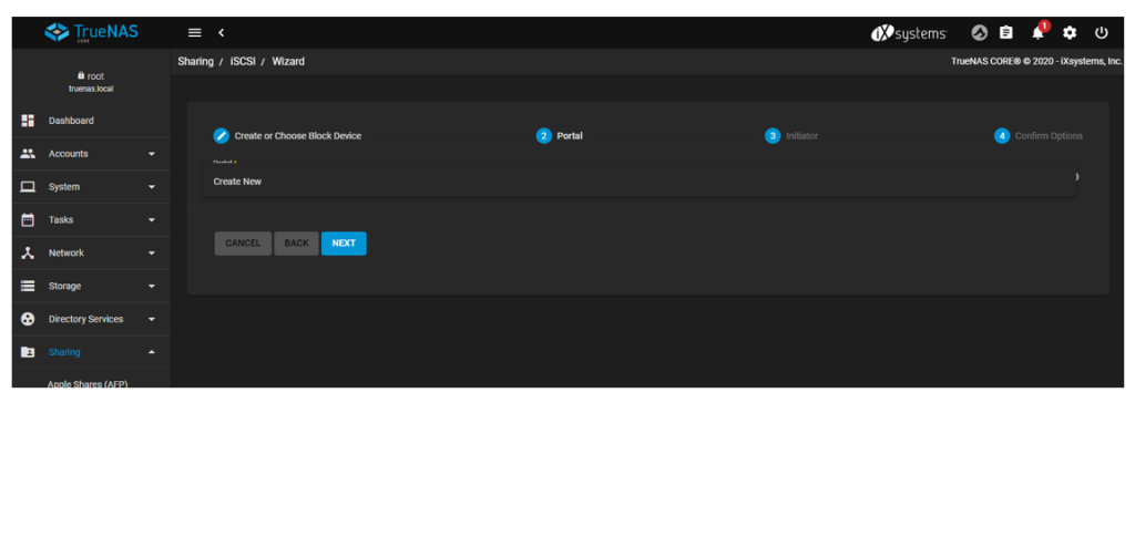 Crear una Lun en TrueNAS por ISCSI y presentarlo a un ESX – CompluTIC ...