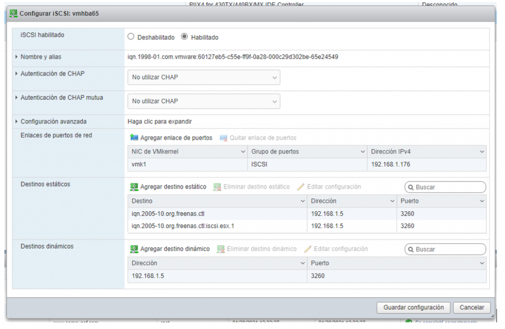Crear una Lun en TrueNAS por ISCSI y presentarlo a un ESX – CompluTIC ...